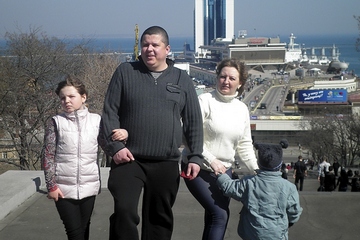 Семья Натальи Гагариновой из Белгород-Днестровского